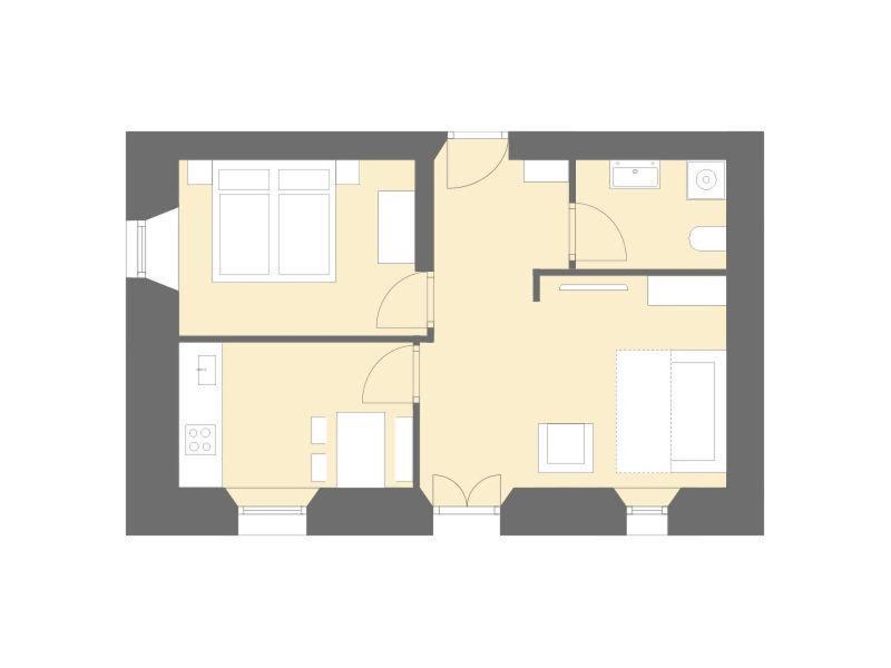 Residence Traube Bresanona Habitación foto